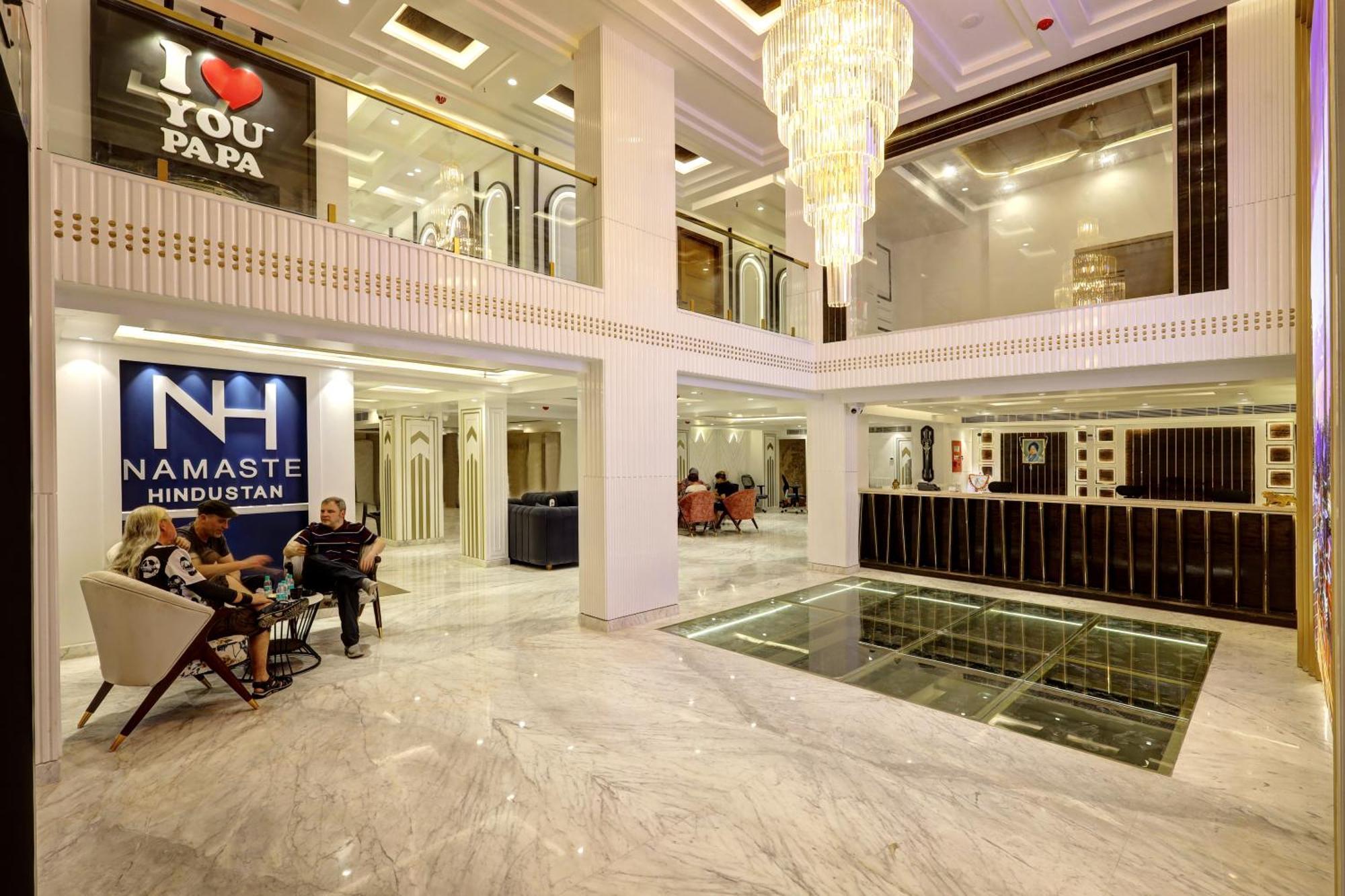 Hotel Namaste Hindustan Just A Minute Away From New Delhi Railway Station And Connaught Place Exterior foto